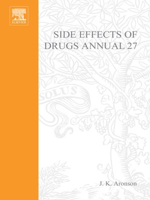 cover image of Side Effects of Drugs Annual